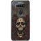 Liquid Blue Skull Entwined with Roses LG K51/Q51 Clear Case