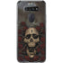 Liquid Blue Skull Entwined with Roses LG K51/Q51 Clear Case