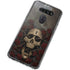 Liquid Blue Skull Entwined with Roses LG K51/Q51 Clear Case