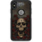 Liquid Blue Skull Entwined with Roses Otterbox Commuter iPhone Skin