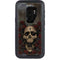 Liquid Blue Skull Entwined with Roses Otterbox Defender Galaxy Skin