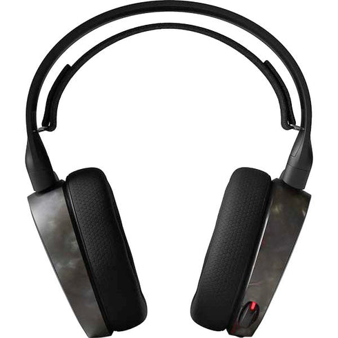 Liquid Blue Skull Entwined with Roses SteelSeries Arctis 5 Skin