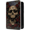 Liquid Blue Skull Entwined with Roses Surface Duo Skin