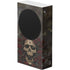 Liquid Blue Skull Entwined with Roses Xbox Series S Console Skin