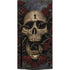 Liquid Blue Skull Entwined with Roses Xbox Series X Console Skin