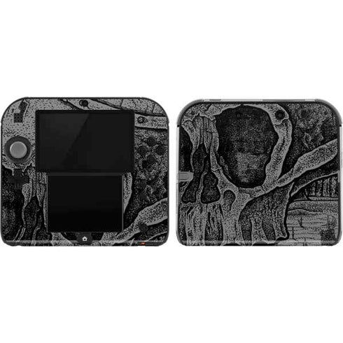 Alchemy Carta Skull Sketch Nintendo 2DS Skin