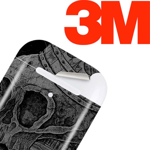 Alchemy Carta Skull Sketch Apple AirPods Skin