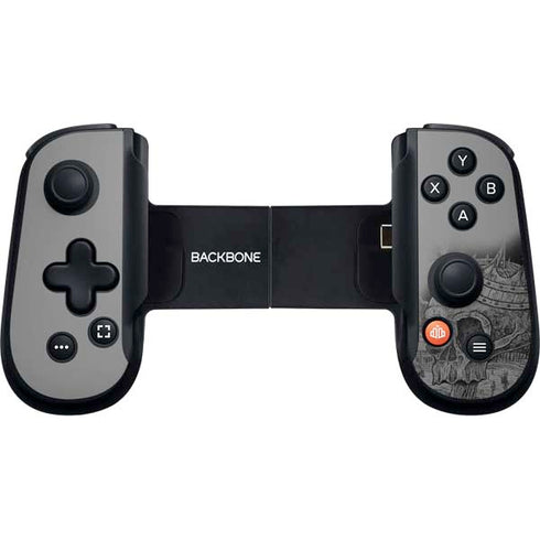 Alchemy Carta Skull Sketch Backbone One for iPhone Game Controller Skin