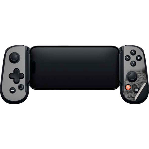 Alchemy Carta Skull Sketch Backbone One for iPhone Game Controller Skin