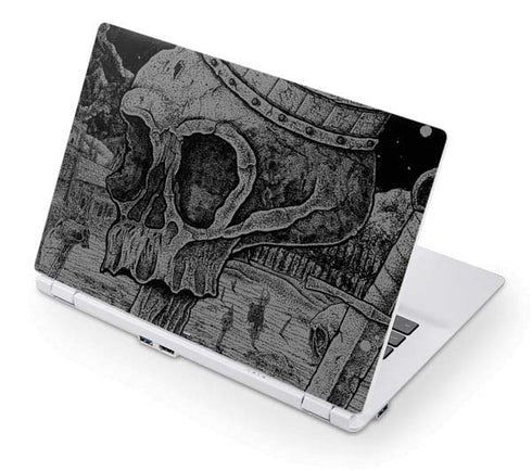 Alchemy Carta Skull Sketch Acer Chromebook Skin