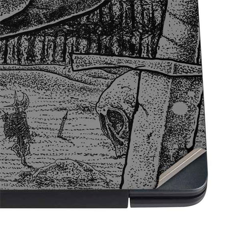 Alchemy Carta Skull Sketch Dell Vostro Skin