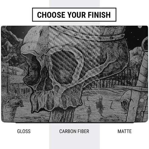 Alchemy Carta Skull Sketch Dell Vostro Skin