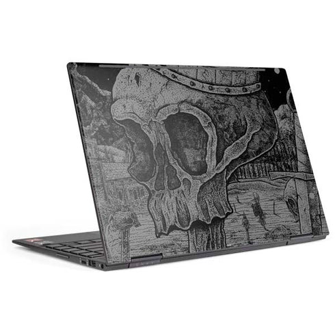 Alchemy Carta Skull Sketch HP Envy Skin