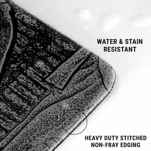 Alchemy Carta Skull Sketch Gaming Mouse Pad