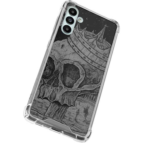Alchemy Carta Skull Sketch Galaxy A13 5G Clear Case