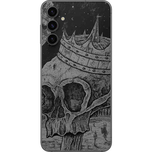 Alchemy Carta Skull Sketch Galaxy A14 5G Skin