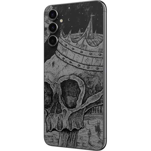 Alchemy Carta Skull Sketch Galaxy A14 5G Skin