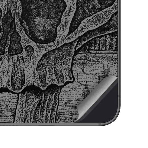 Alchemy Carta Skull Sketch Galaxy A14 5G Skin