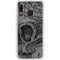 Alchemy Carta Skull Sketch Galaxy A20 Clear Case