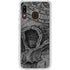 Alchemy Carta Skull Sketch Galaxy A20 Clear Case