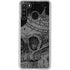 Alchemy Carta Skull Sketch Galaxy A21 Clear Case