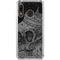 Alchemy Carta Skull Sketch Galaxy A30 Clear Case