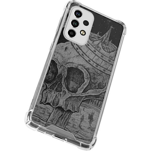 Alchemy Carta Skull Sketch Galaxy A53 5G Clear Case