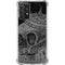 Alchemy Carta Skull Sketch Galaxy A72 5G Clear Case