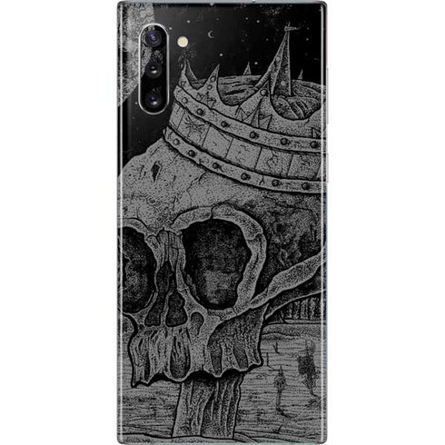 Alchemy Carta Skull Sketch Galaxy Note 10 Skin