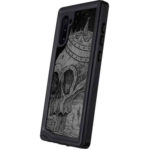 Alchemy Carta Skull Sketch Galaxy Note 10 Waterproof Case