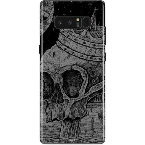 Alchemy Carta Skull Sketch Galaxy Note 8 Skin