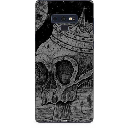 Alchemy Carta Skull Sketch Galaxy Note 9 Skin