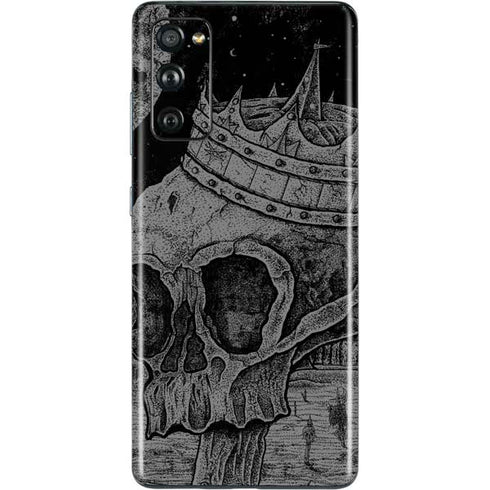 Alchemy Carta Skull Sketch Galaxy S20 Fan Edition Skin