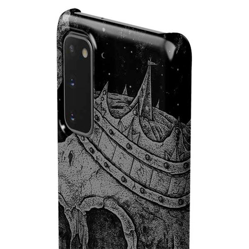 Alchemy Carta Skull Sketch Galaxy S20 Lite Case