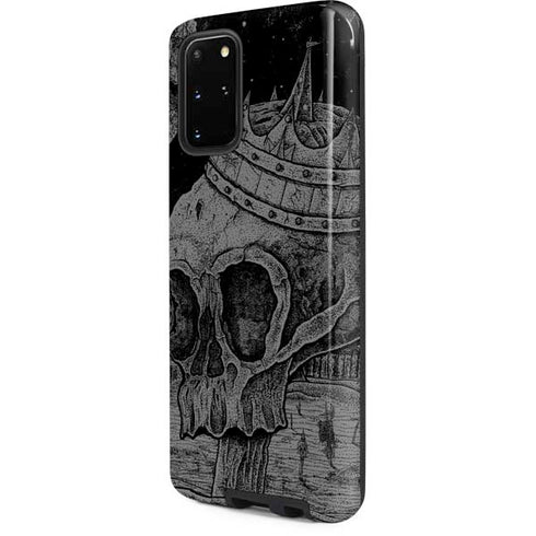 Alchemy Carta Skull Sketch Galaxy S20 Plus Pro Case