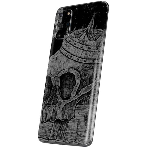 Alchemy Carta Skull Sketch Galaxy S20 Plus Skin