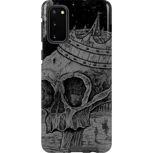 Alchemy Carta Skull Sketch Galaxy S20 Pro Case