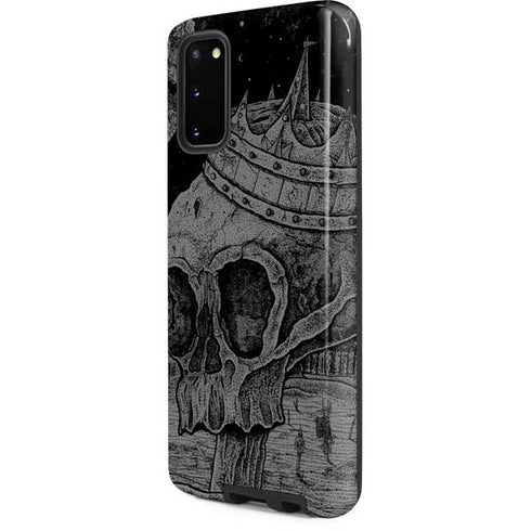Alchemy Carta Skull Sketch Galaxy S20 Pro Case