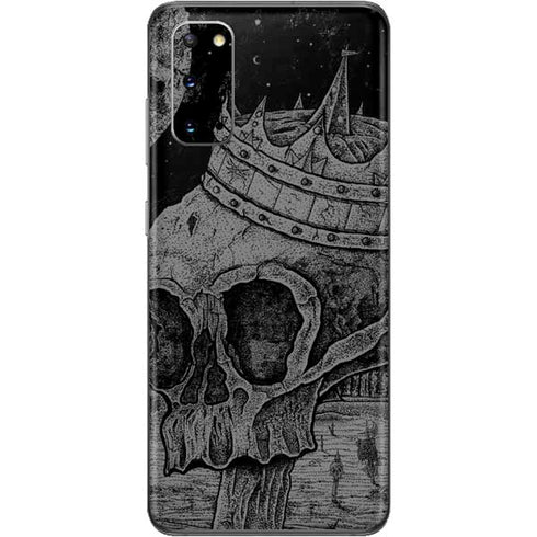Alchemy Carta Skull Sketch Galaxy S20 Skin