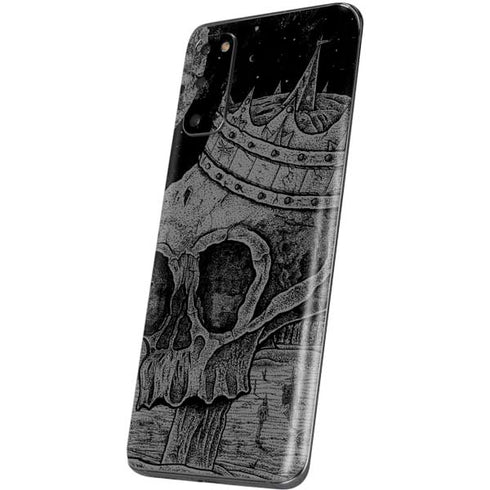 Alchemy Carta Skull Sketch Galaxy S20 Skin