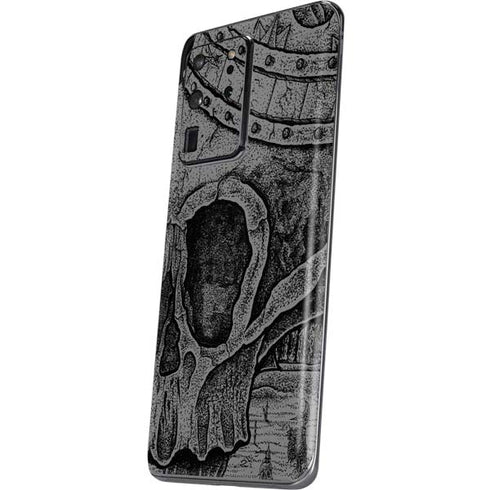 Alchemy Carta Skull Sketch Galaxy S20 Ultra 5G Skin