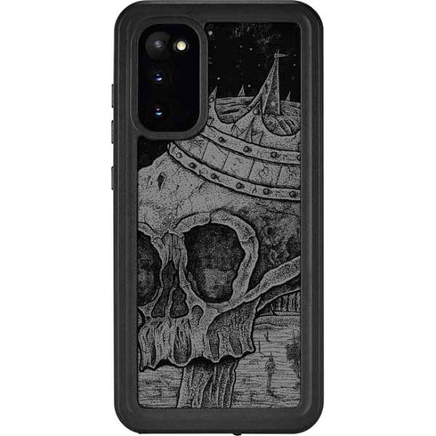 Alchemy Carta Skull Sketch Galaxy S20 Waterproof Case