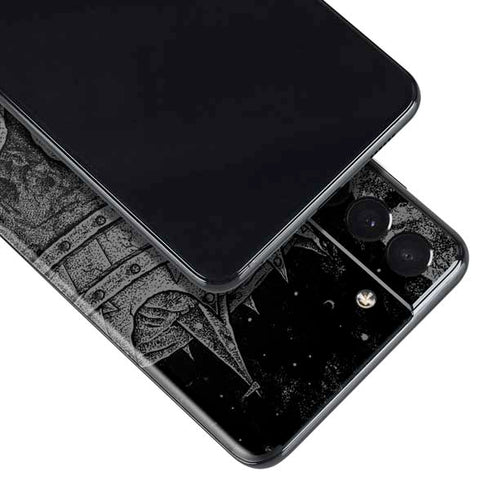Alchemy Carta Skull Sketch Galaxy S21 5G Skin
