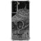 Alchemy Carta Skull Sketch Galaxy S21 FE Clear Case