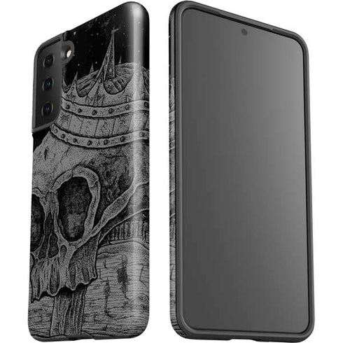 Alchemy Carta Skull Sketch Galaxy S21 FE Pro Case