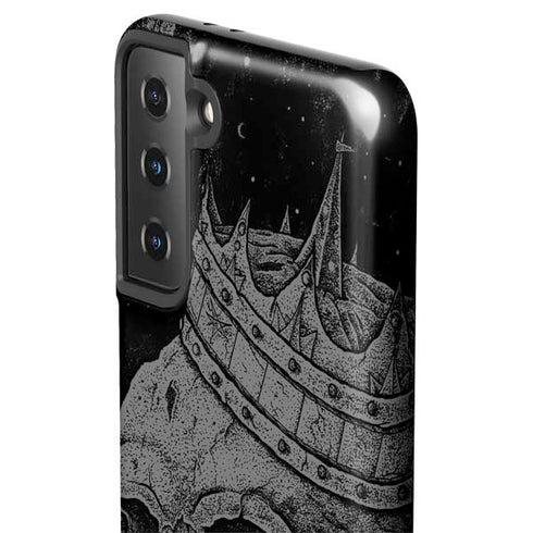 Alchemy Carta Skull Sketch Galaxy S21 Plus 5G Pro Case