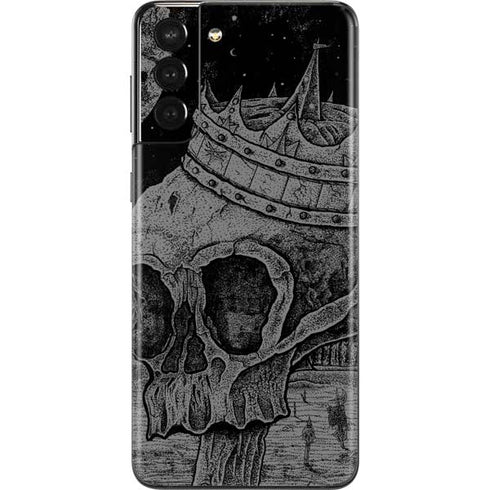 Alchemy Carta Skull Sketch Galaxy S21 Plus 5G Skin