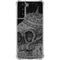 Alchemy Carta Skull Sketch Galaxy S22 Plus Clear Case