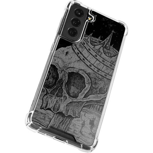 Alchemy Carta Skull Sketch Galaxy S22 Plus Clear Case