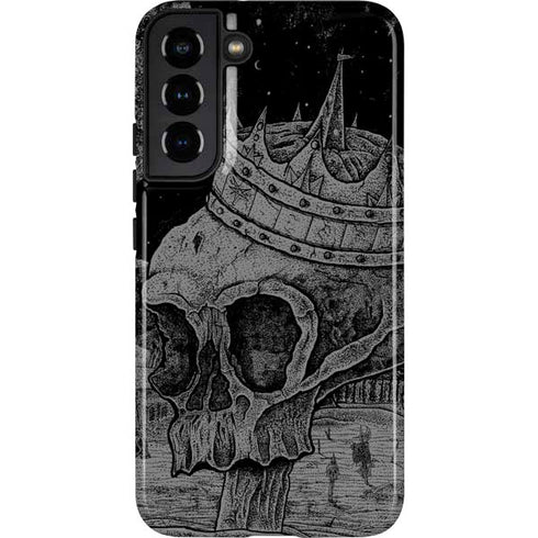Alchemy Carta Skull Sketch Galaxy S22 Plus Pro Case